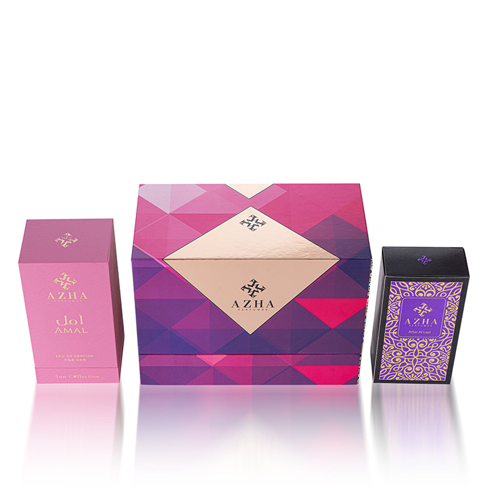Amal And Attar Al Layl Gift Set