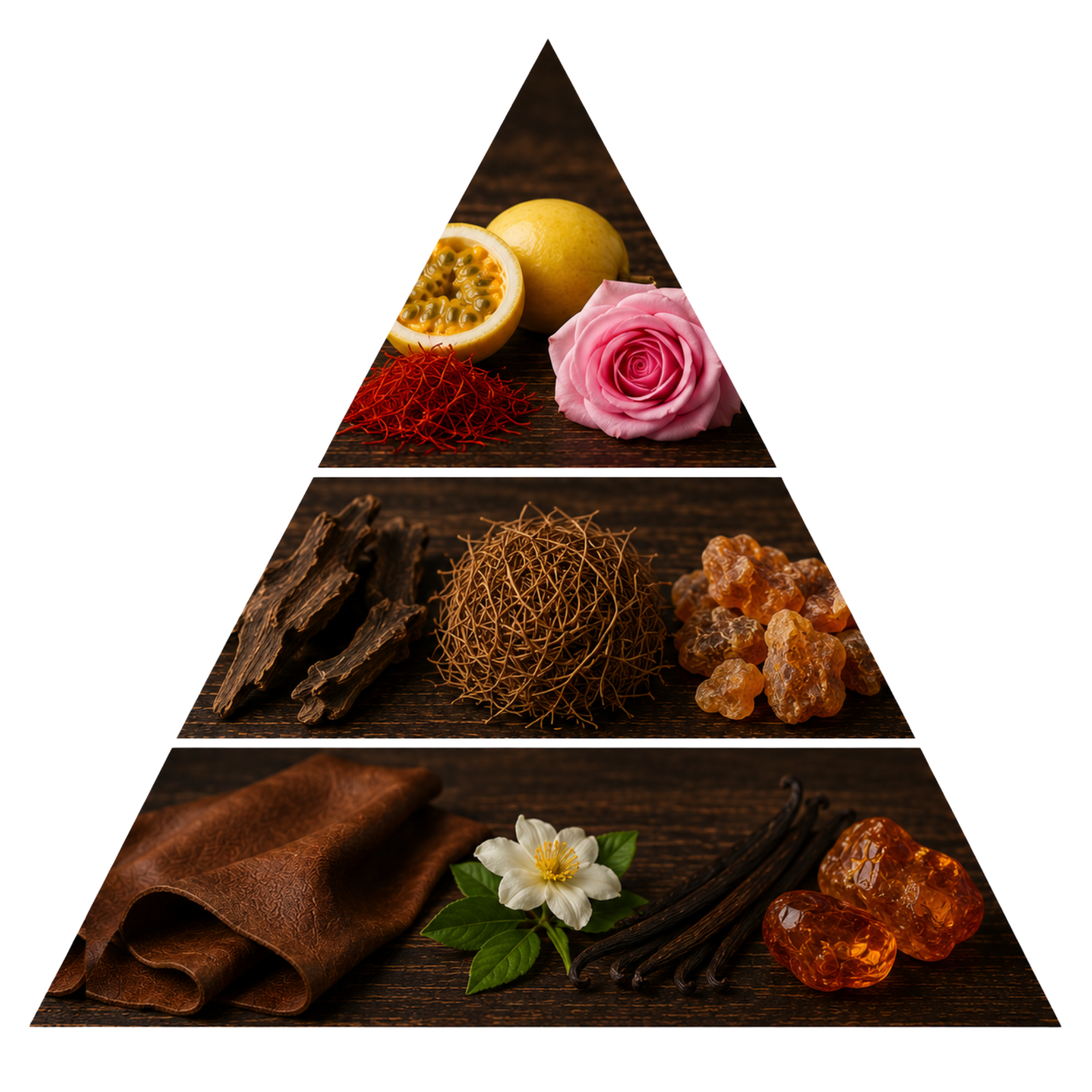 Fruit of the Ages Extrait — scent notes pyramid