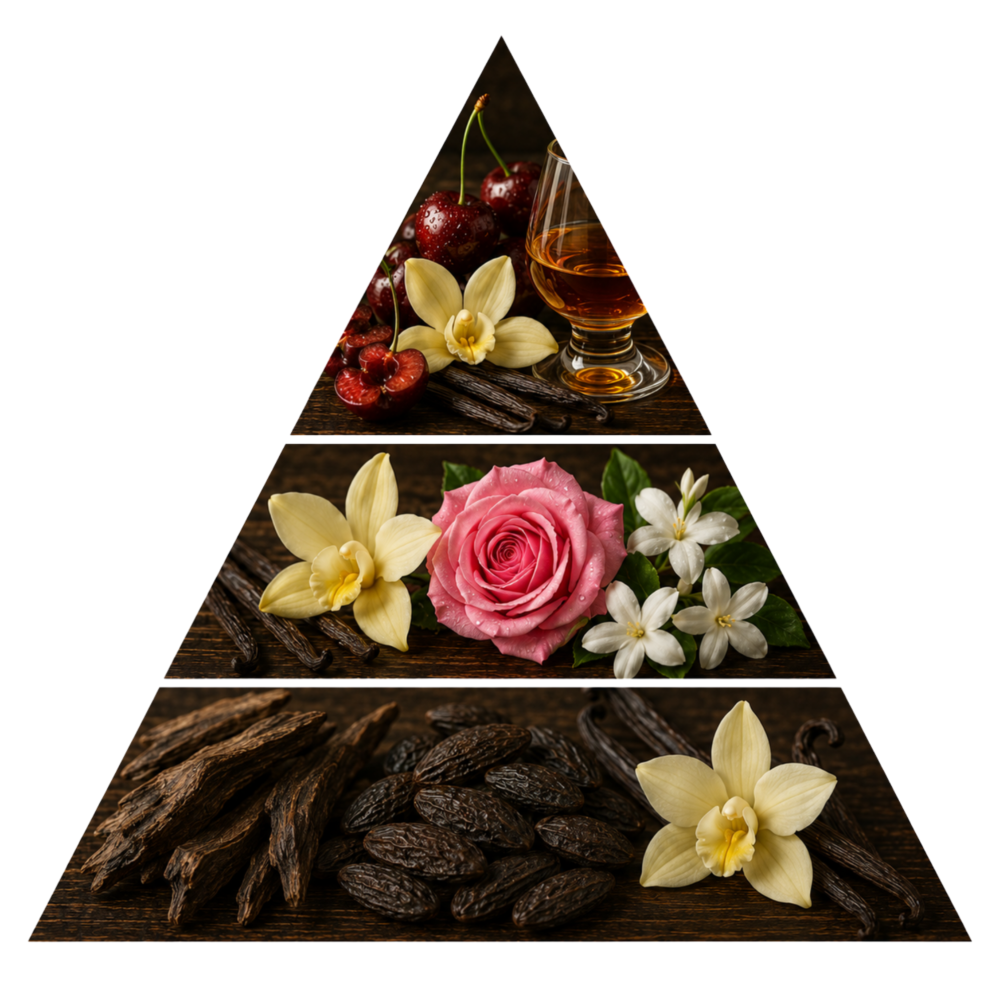 Mango Mystique — scent notes pyramid