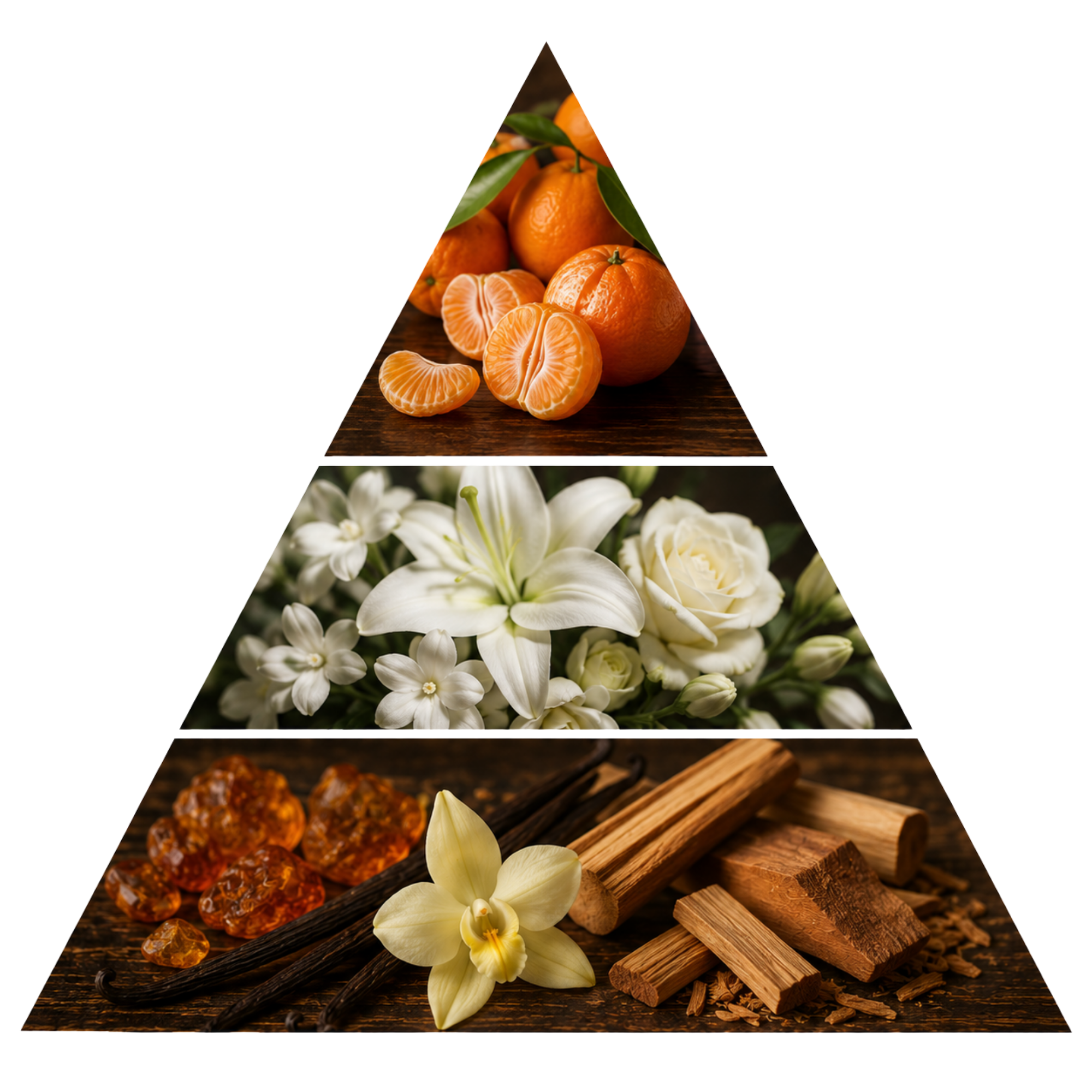 Nawar Al Fajr — scent notes pyramid