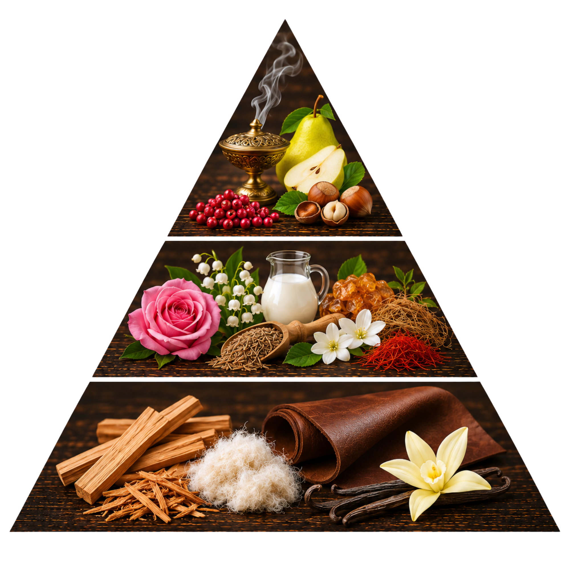 Zephyr Zaman — fragrance notes pyramid
